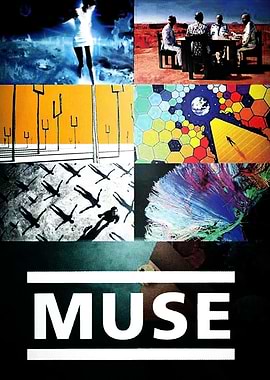 Muse Album Cover Collage