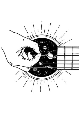 Cosmic Guitar Hand