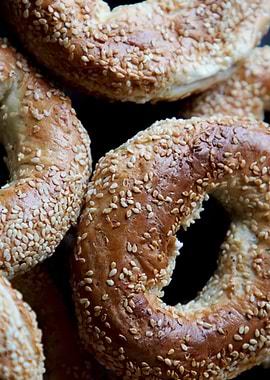 Sesame Bagels