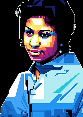 Aretha Franklin Pop Art