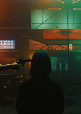 1963 Night 3D Surrealism Render Artwork