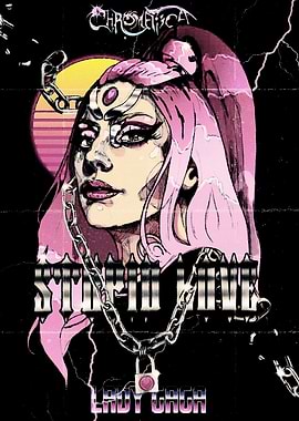 Lady Gaga Chromatica Stupid Love Artwork