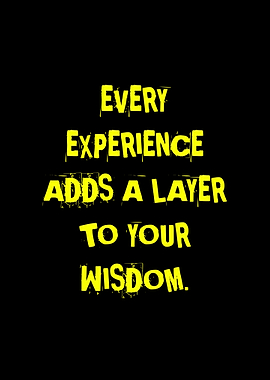 Wisdom Through Experience