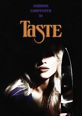 Taste Movie Poster Sabrina Carpenter
