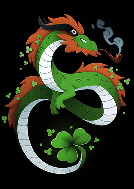 St. Patrick's Day Dragon