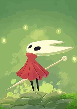 Hornet from Hollow Knight illustration