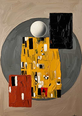 Abstract Geometric Painting with Sphere