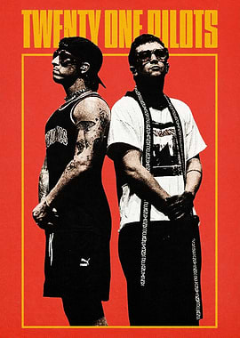 Twenty One Pilots Duo Portrait