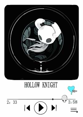 Hollow Knight Album Cover Art