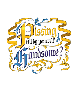 Pissing All by Yourself Handsome?
