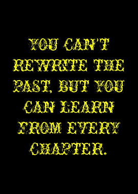 Inspirational Quote: Learn from Every Chapter