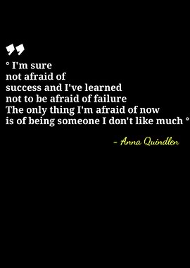 Anna Quindlen Quote on Black