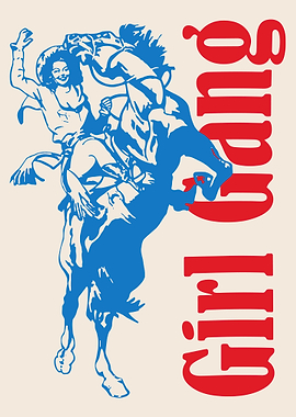 Girl Gang Rodeo Poster