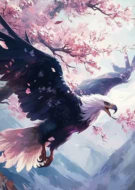 Eagle Flight Cherry Blossoms
