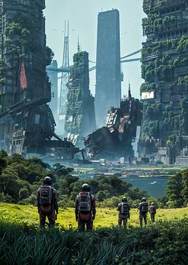 Post-Apocalyptic City Exploration