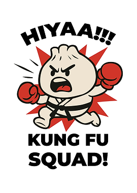Kung Fu Squad Dumpling Cartoon