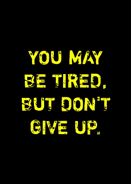 Inspirational Quote: Don't Give Up