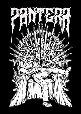Pantera Throne of Guns
