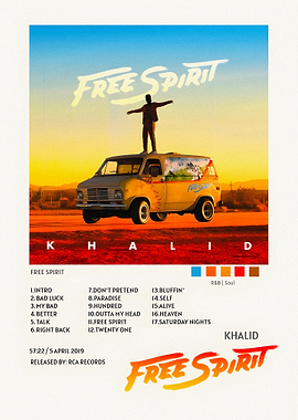 Khalid - Free Spirit Album Cover