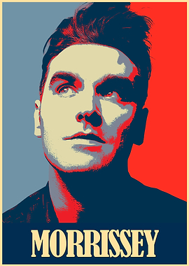 Morrissey Hope Poster Style Portrait