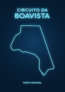 Circuito da Boavista Race Track Map