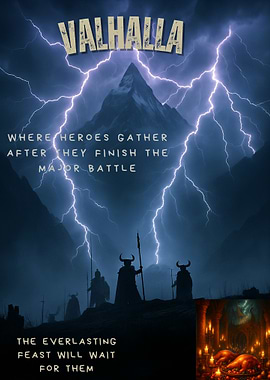 Valhalla: Heroes' Gathering After Battle
