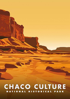 Chaco Culture National Historical Park Poster