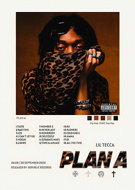 Lil Tecca - Plan A Album Cover