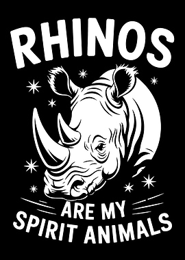 Rhinos are my spirit animals