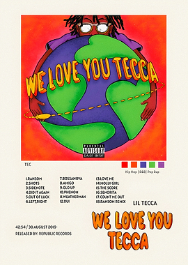 We Love You Tecca Album Cover