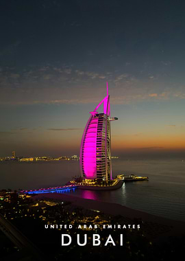 Burj Al Arab at Dusk