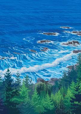 Ocean View Painting