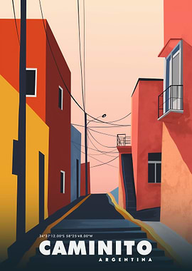 Caminito, Argentina Street Scene