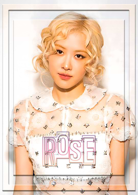 Rosé from Blackpink portrait