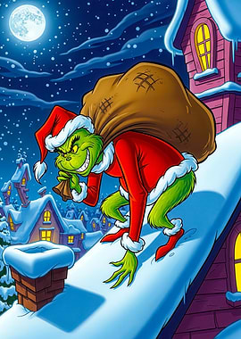 The Grinch Stealing Christmas