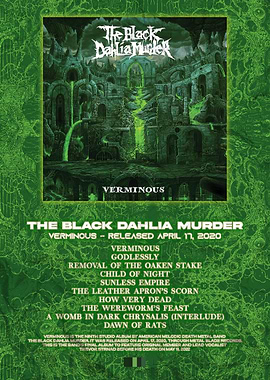 The Black Dahlia Murder Verminous Album