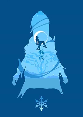 Jingliu Star Rail Silhouette