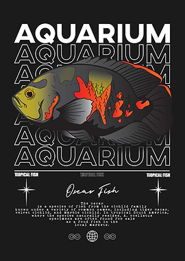 Aquarium Oscar Fish Keeper