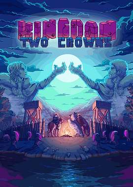 Kingdom Two Crowns Game Cover Art