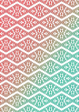 Colorful Wavy Line Art​