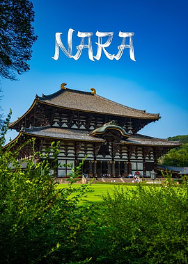 Todai-ji Temple in Nara, Japan