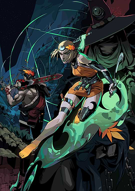 Hades Game Characters Illustration