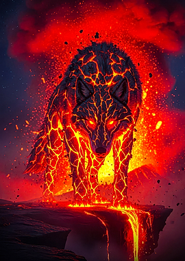 Lava Wolf