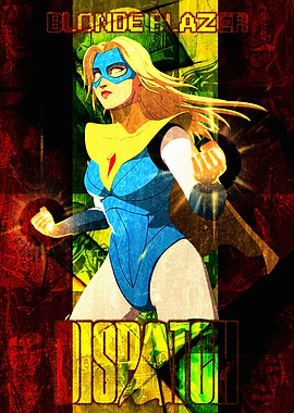 Blonde Blazer Dispatch Superhero