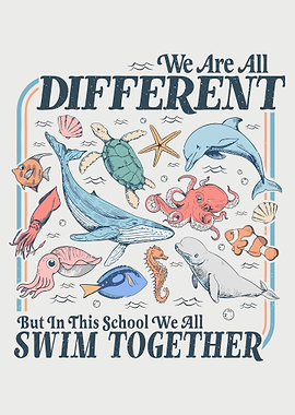 We Are All Different Ocean Animals