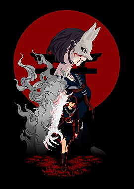 hinako shimizu silent hill f Fox Mask