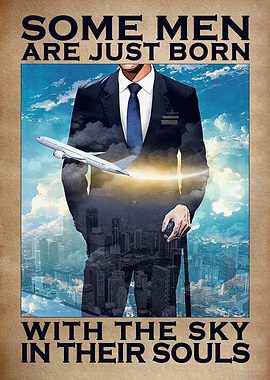 Sky Souls Aviation Poster