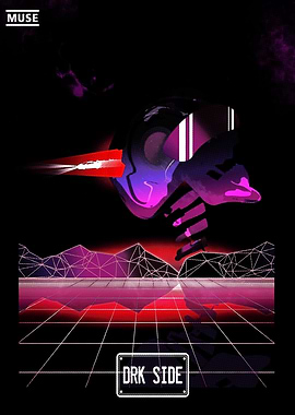 Muse DRK SIDE Album Art