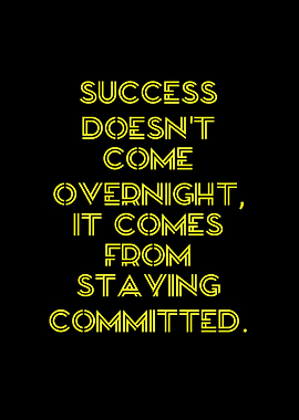 Success Commitment Quote