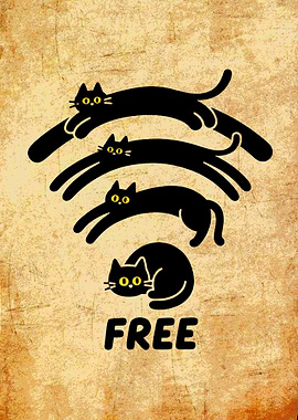 Free WiFi Cats